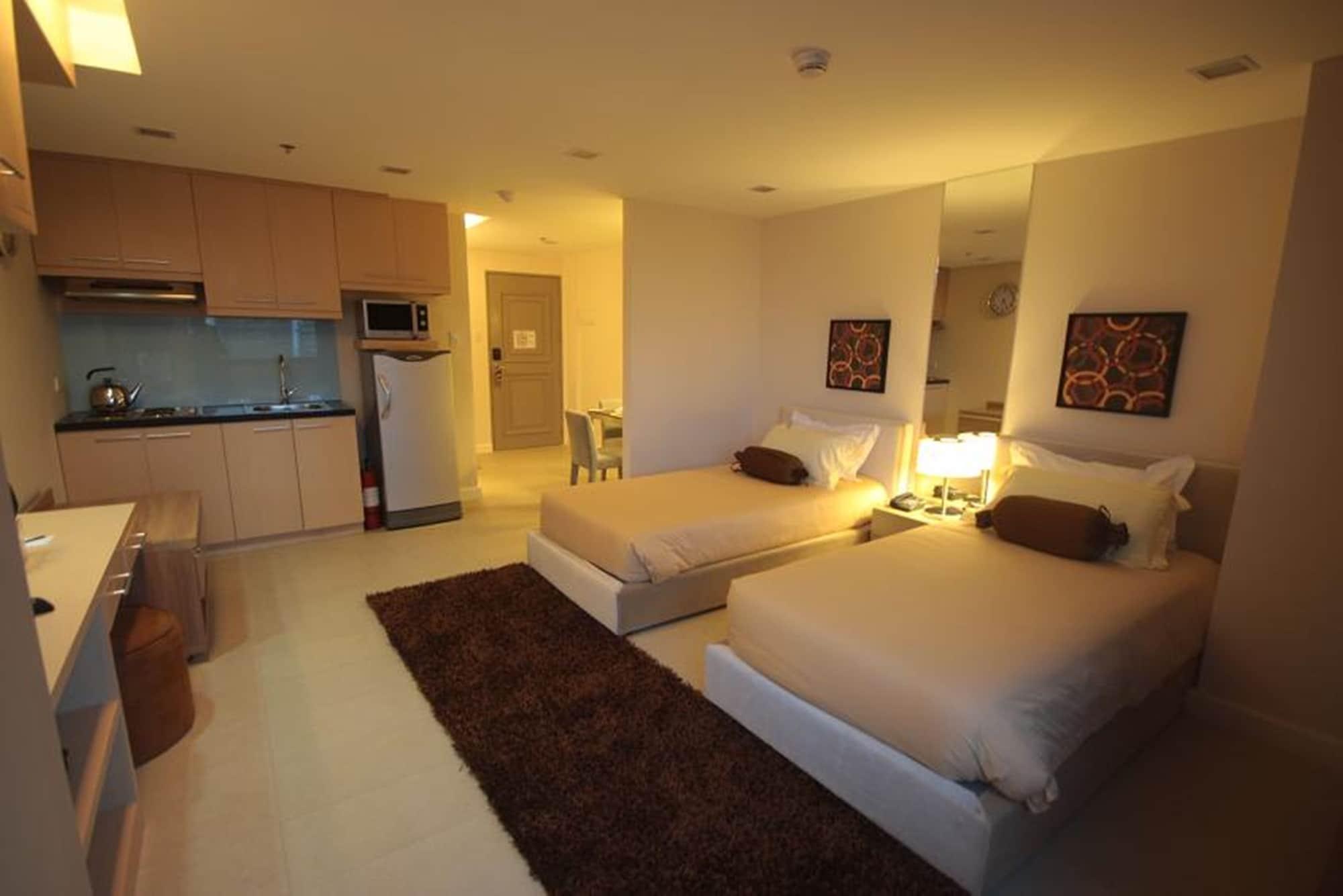 Aparthotel Bsa Twin Towers Mandaluyong Exterior foto